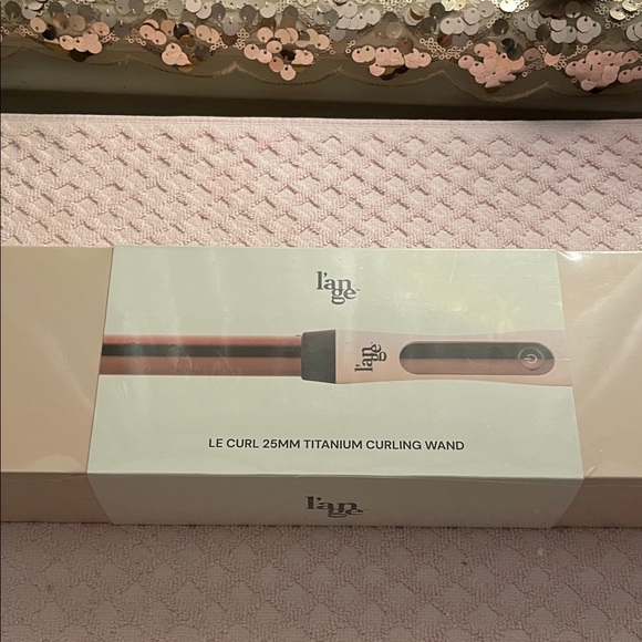 Lange Accessories - Lange Pink Titanium Curling Wand